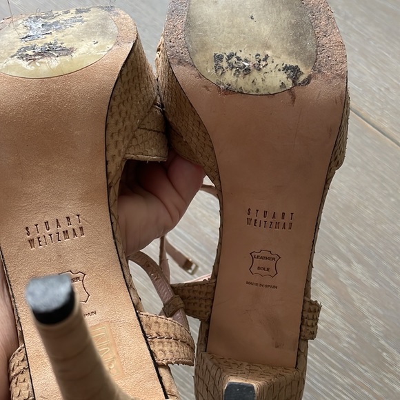 Stuart Weitzman sandals, size 39.5 - Picture 7 of 7